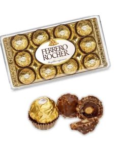 Ferrero Rocher Caixa com 12 bombons