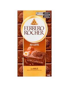  TABLETE FERRERO ROCHER AO LEITE 90 g