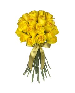 BUQUÊ MASSIFICADO 36 ROSAS AMARELAS NACIONAIS VIRGÍNIA