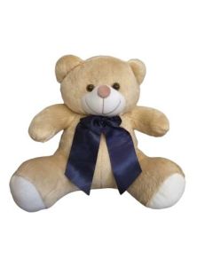 URSO DE PELÚCIA ULISSES LAÇO AZUL